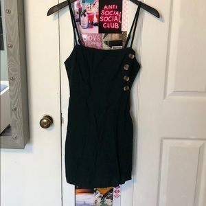 Pacsun dark green dress